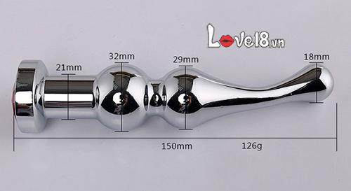 Cây rung kích điện inox 304 massage hậu môn kích thích khoái cảm cho nam giới