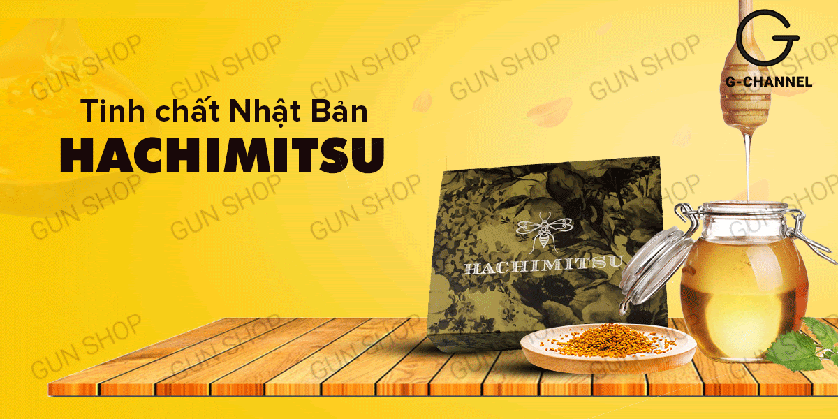 Phân phối Tinh chất Hachimitsu - Tăng cường sinh lý nam & nữ - 1 gói tốt nhất