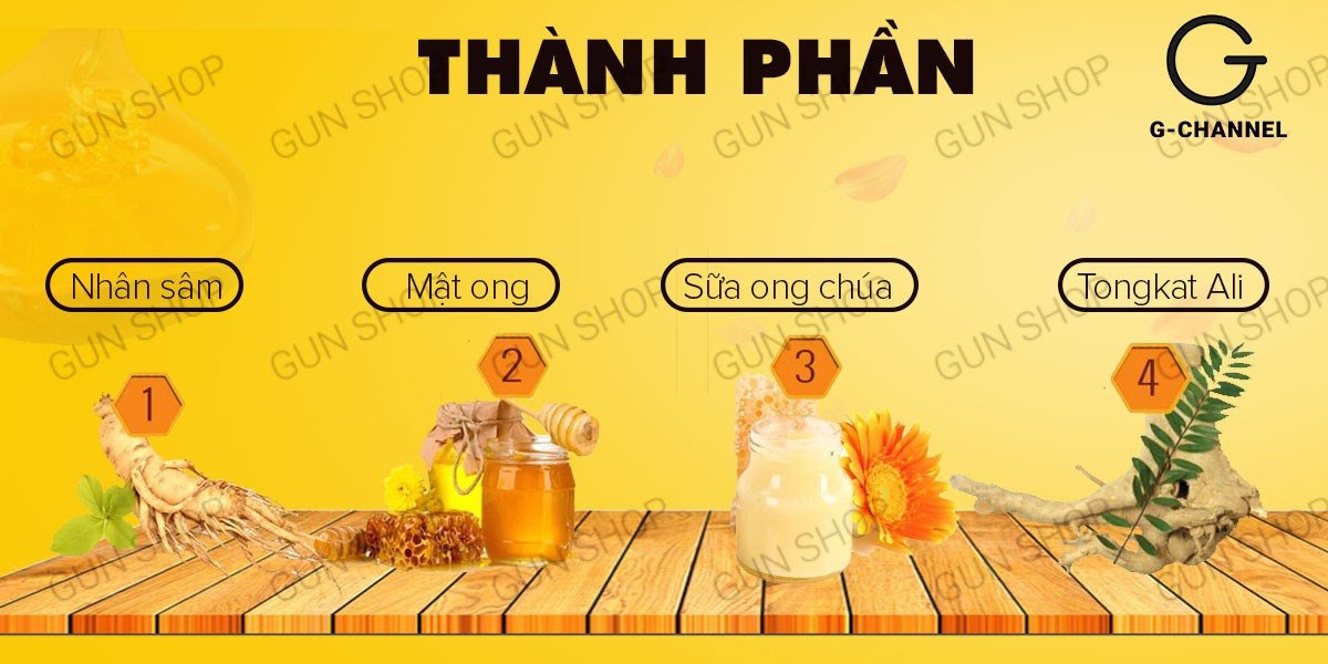 Phân phối Tinh chất Hachimitsu - Tăng cường sinh lý nam & nữ - 1 gói tốt nhất