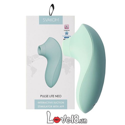 Máy massage âm vật Svakom Pulse Lite Neo sóng âm cao cấp hấp dẫn